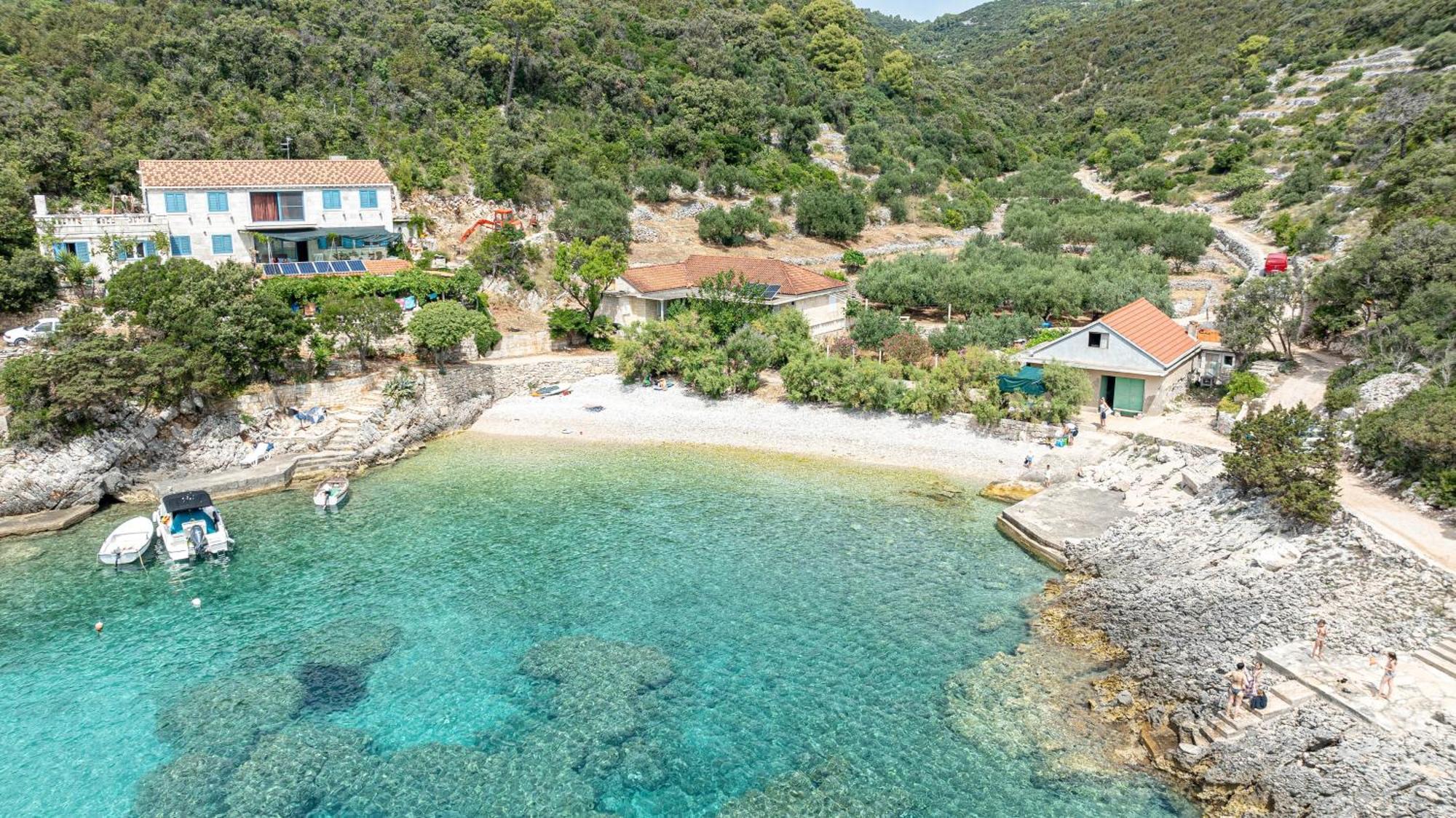 Seaside House For Families With Children Cove Rasohatica, Korcula - 4386 Lumbarda Ngoại thất bức ảnh